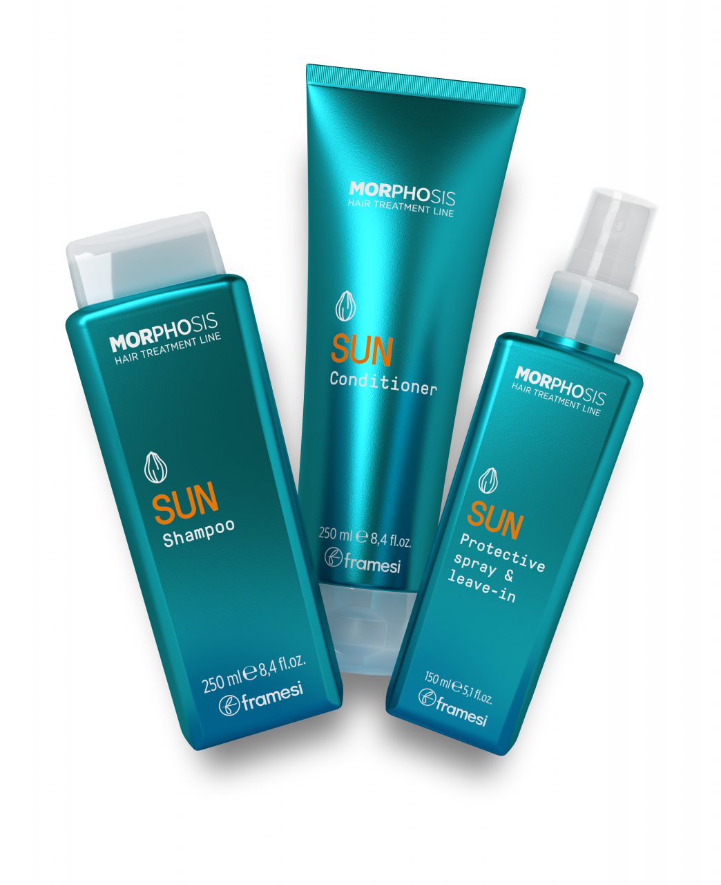 Trio KIt - protectie UVA + UVB pt par - MORPHOSIS SUN NEW LINE