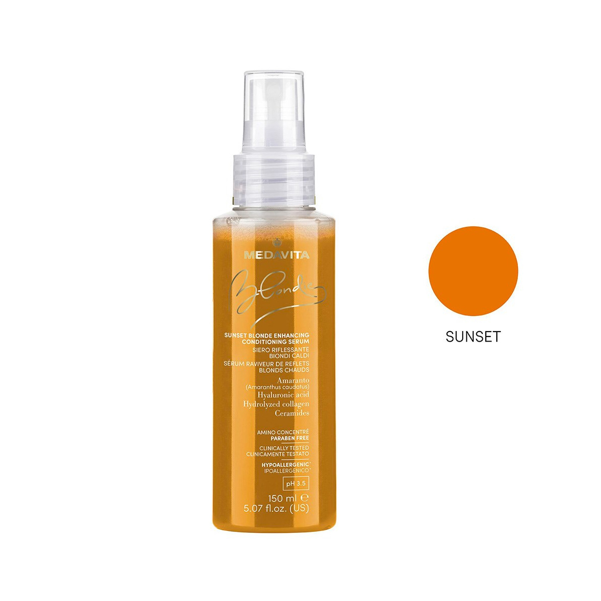 Balsam bifazic cu pigment cald fara clatire ,cu colagen si ceramide - 150ml
