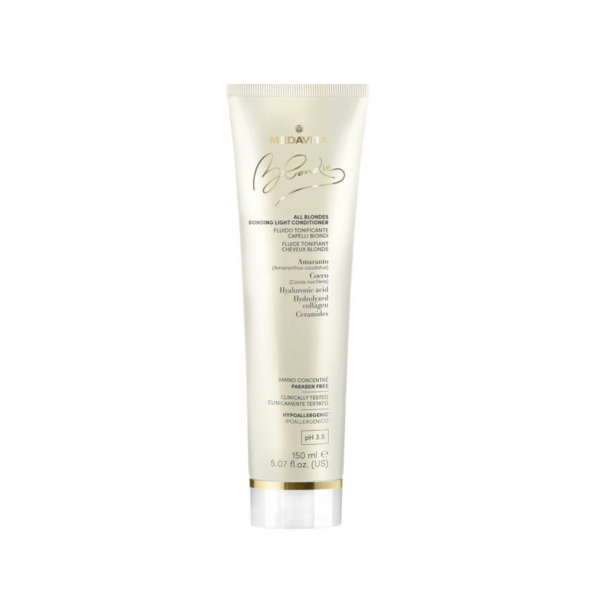 Balsam Blondie cu ceramide si acid hialuronic pentru hidratare si umplere - 150ml