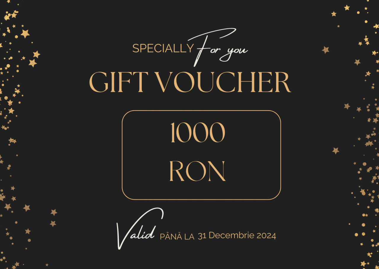 Cadou Virtual - Voucher 1000RON