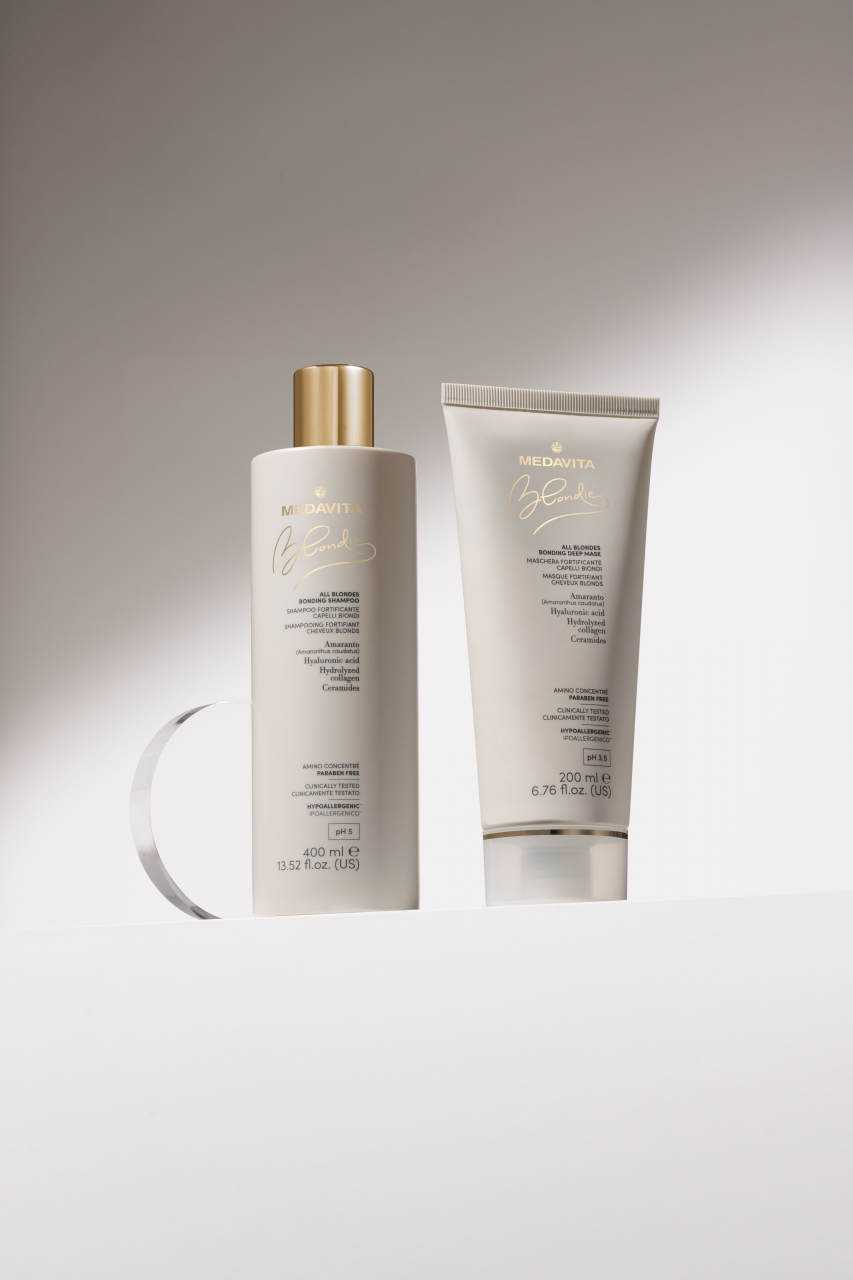 Duo Luxury Kit Ingrijire pentru Par Blond - Medavita Blondie