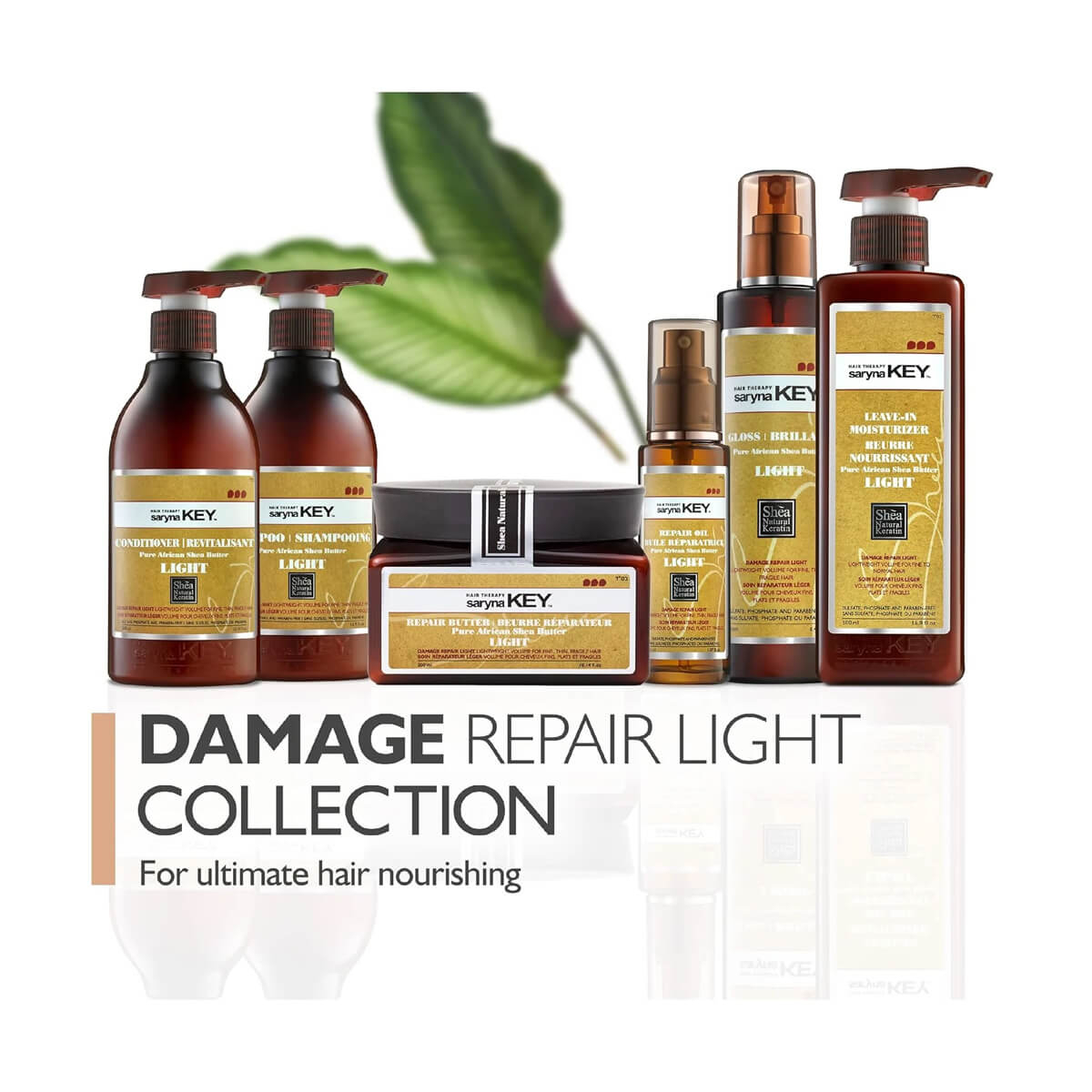 Duo Kit par fin, fragil, degradat - Damage Repair Light - Sampon 300ml + Ulei 50ml [4]