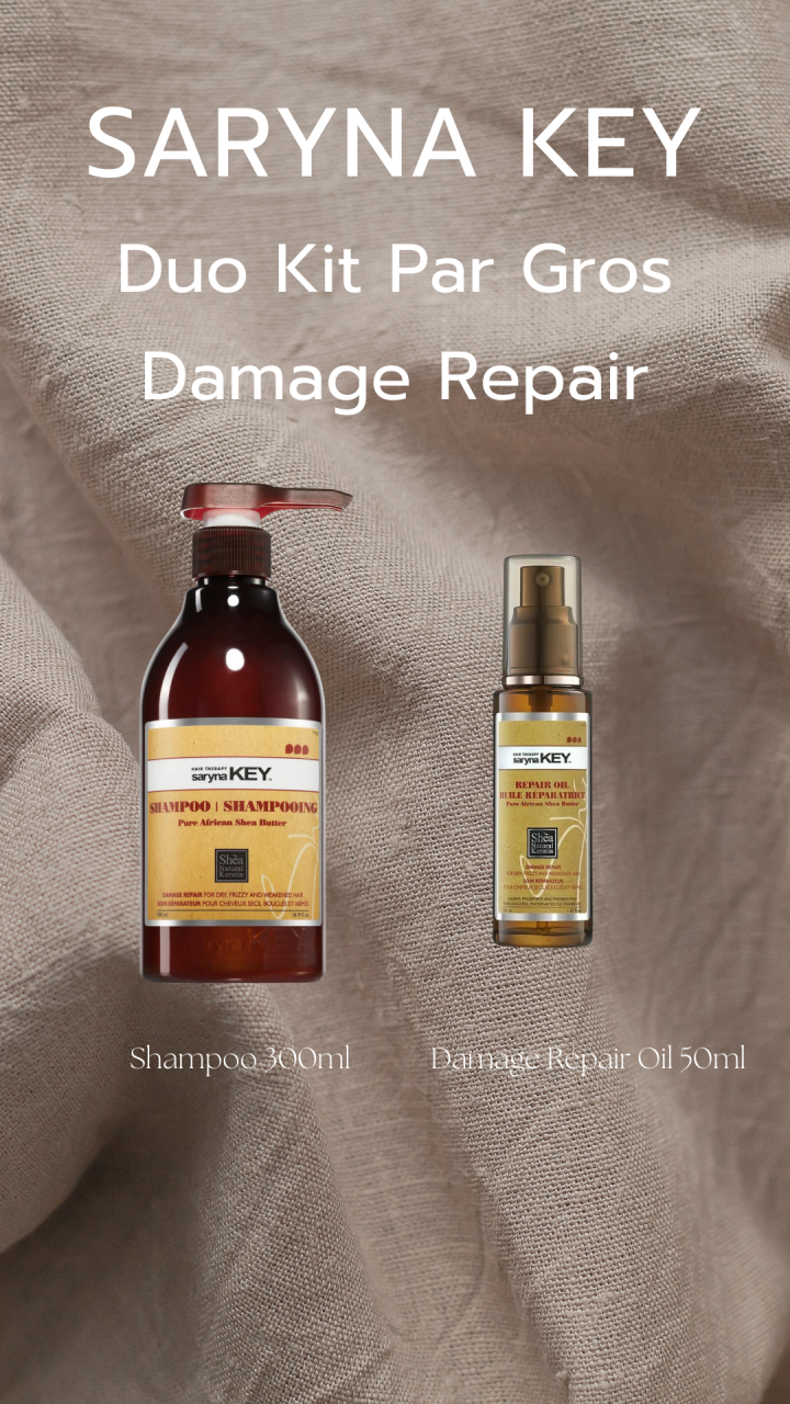 Kit Damage Repair - Sampon Damage 300 ml + Ulei Damage 50 ml