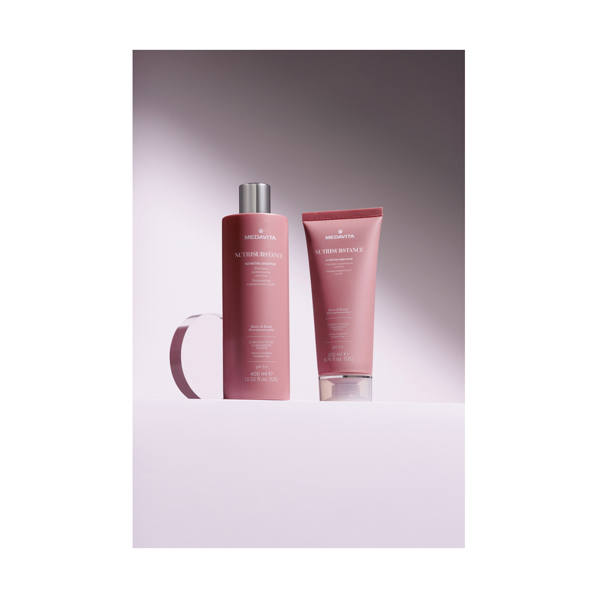 Duo Luxury Kit pentru Hidratarea Parului - Medavita Nutrisubstance