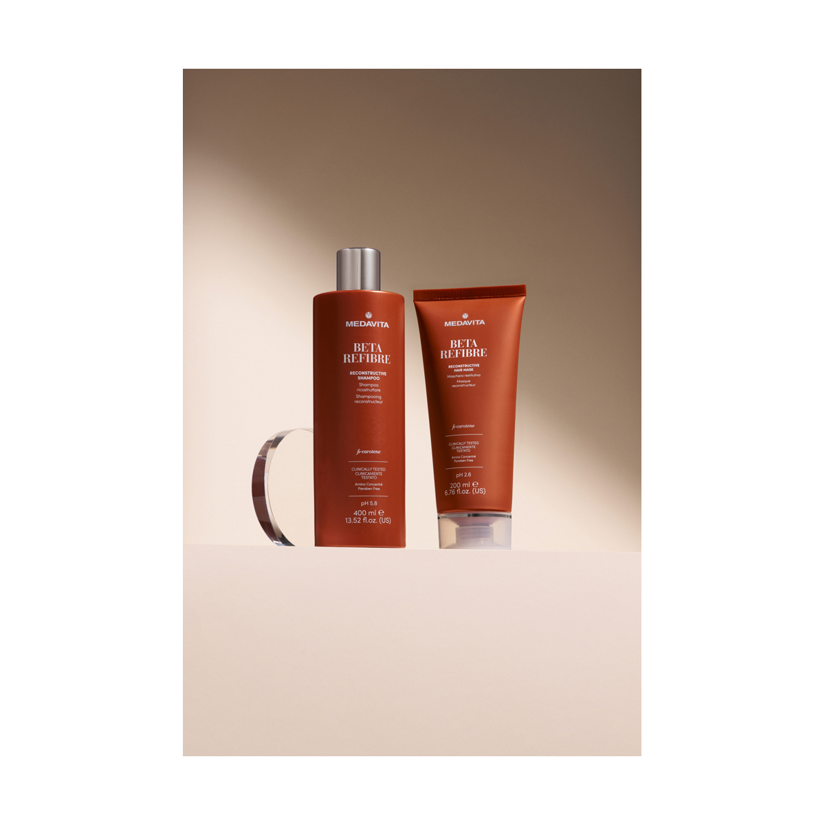 Duo Luxury Kit pentru Repararea Parului - Medavita Betarefibre