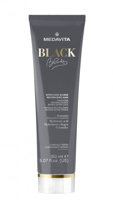 Masca coloranta neagra - BLONDIE - No yellow No Orange - 150 ml