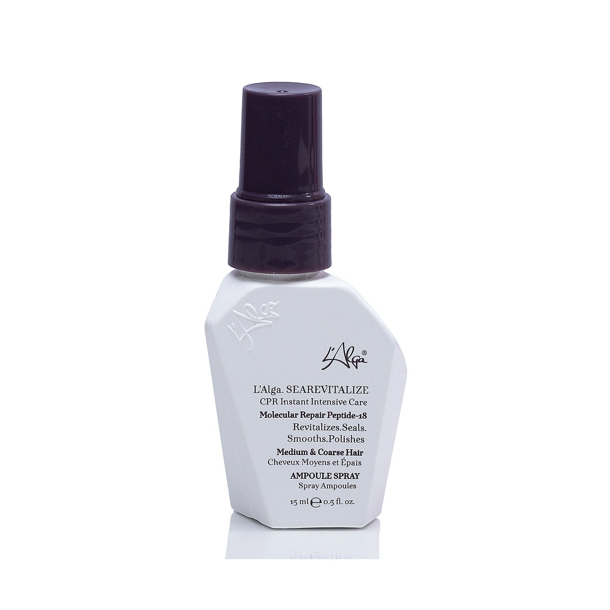 Fiola-spray moleculara pentru par deteriorat mediu sau gros, Searevitalize CPR P-18 -15 ml