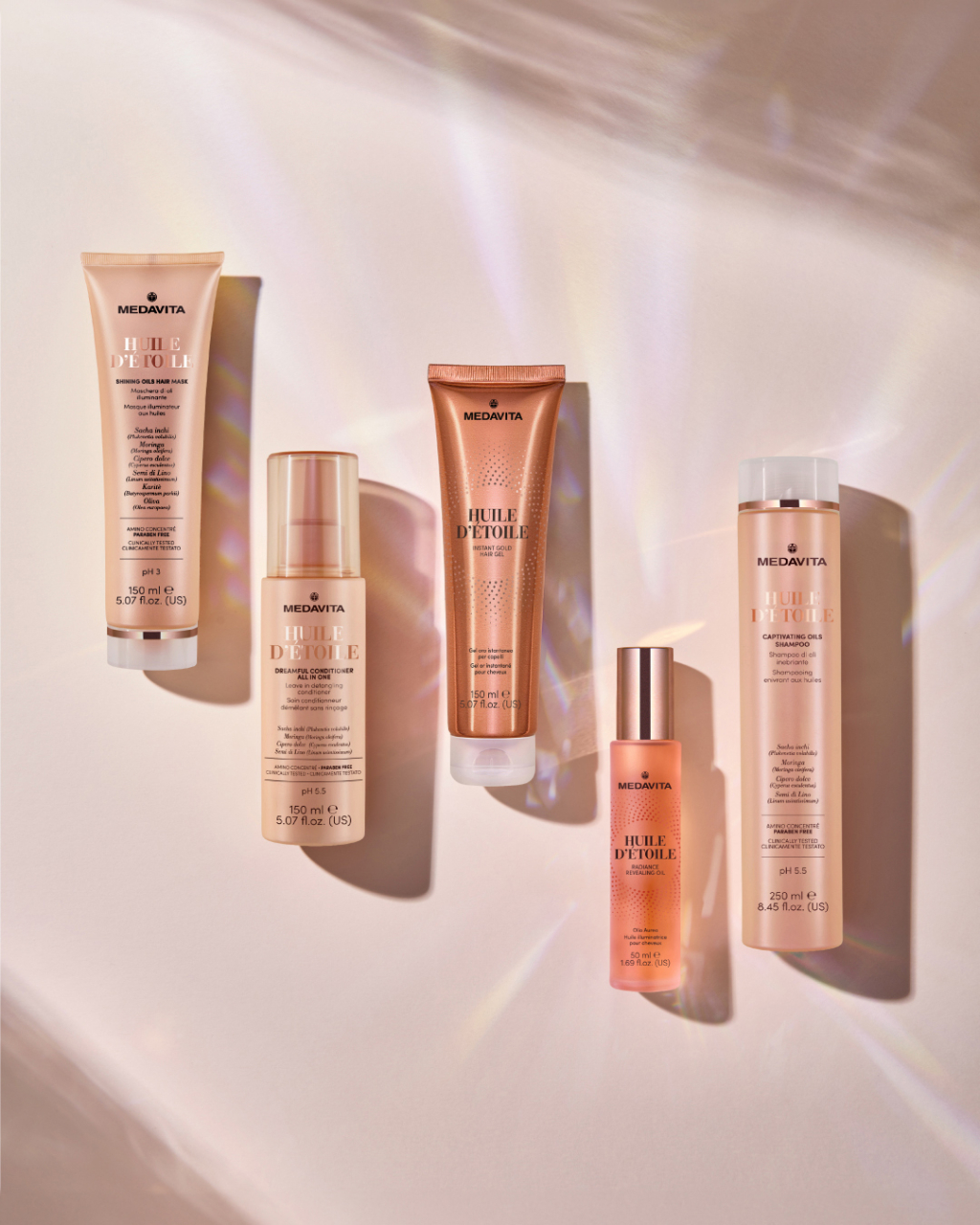 Gel Crema cu Particule Aurii - Huile d'Etoile - 150ml [2]