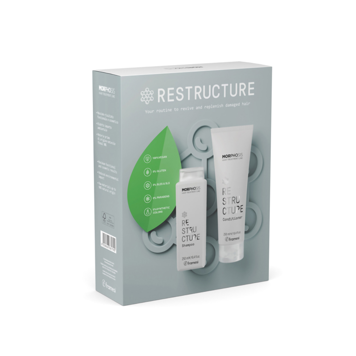 Kit Restructure - pentru par deteriorat - 250ml