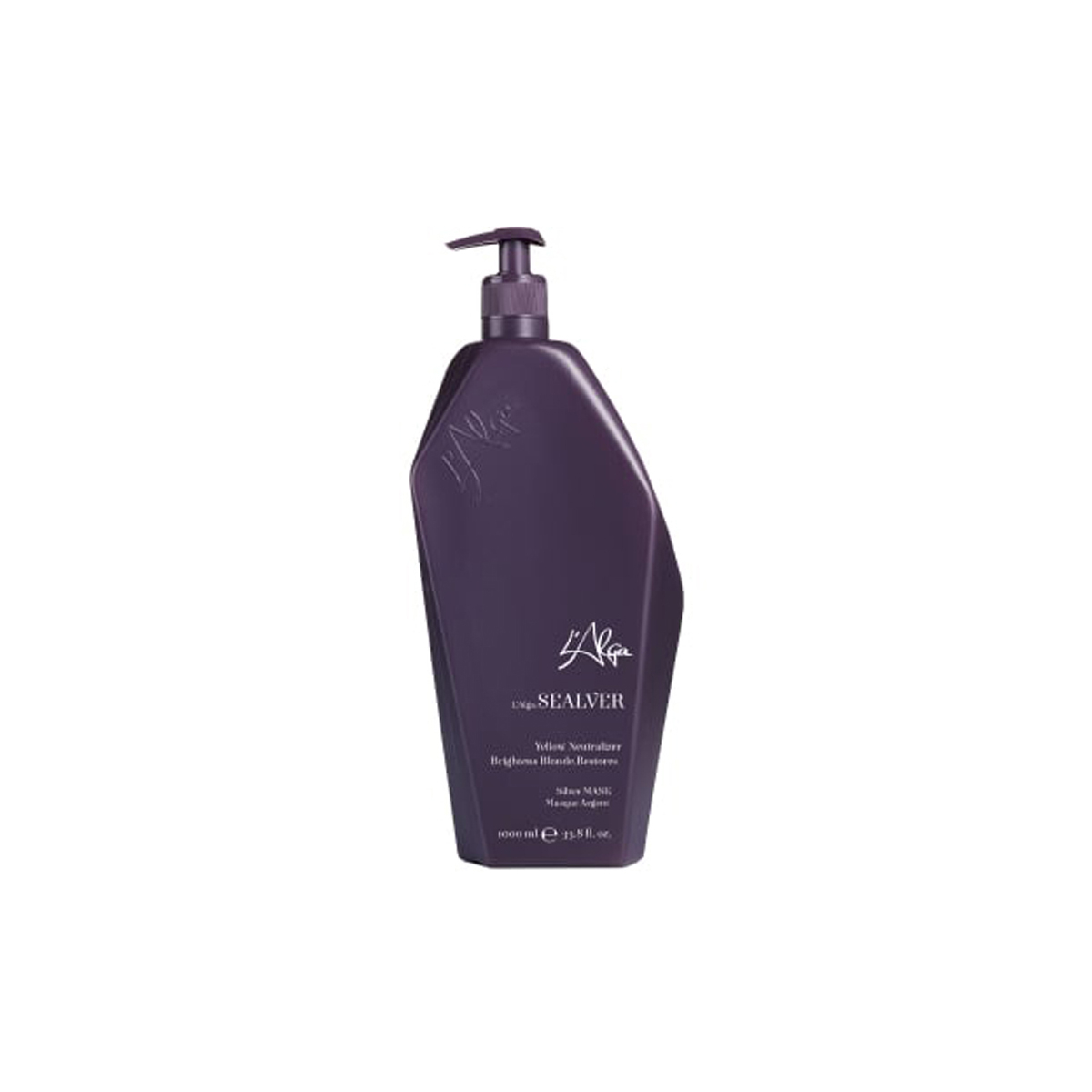 Masca no-yellow, antigalben, ideala pentru par blond, cu reflexe reci - Sealver