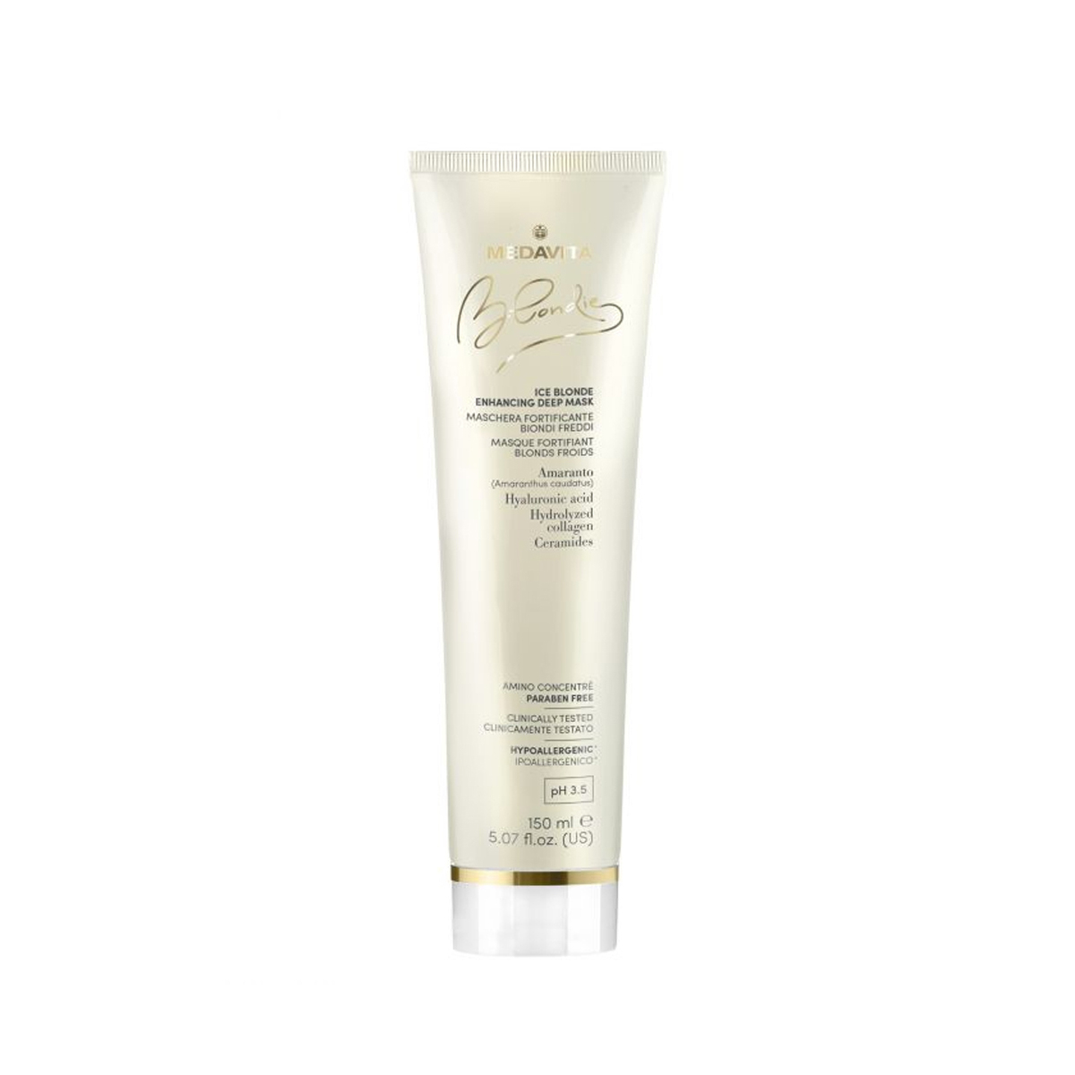 Masca Nuantatoare cu Pigment Rece si Acid Hialuronic - 150ml