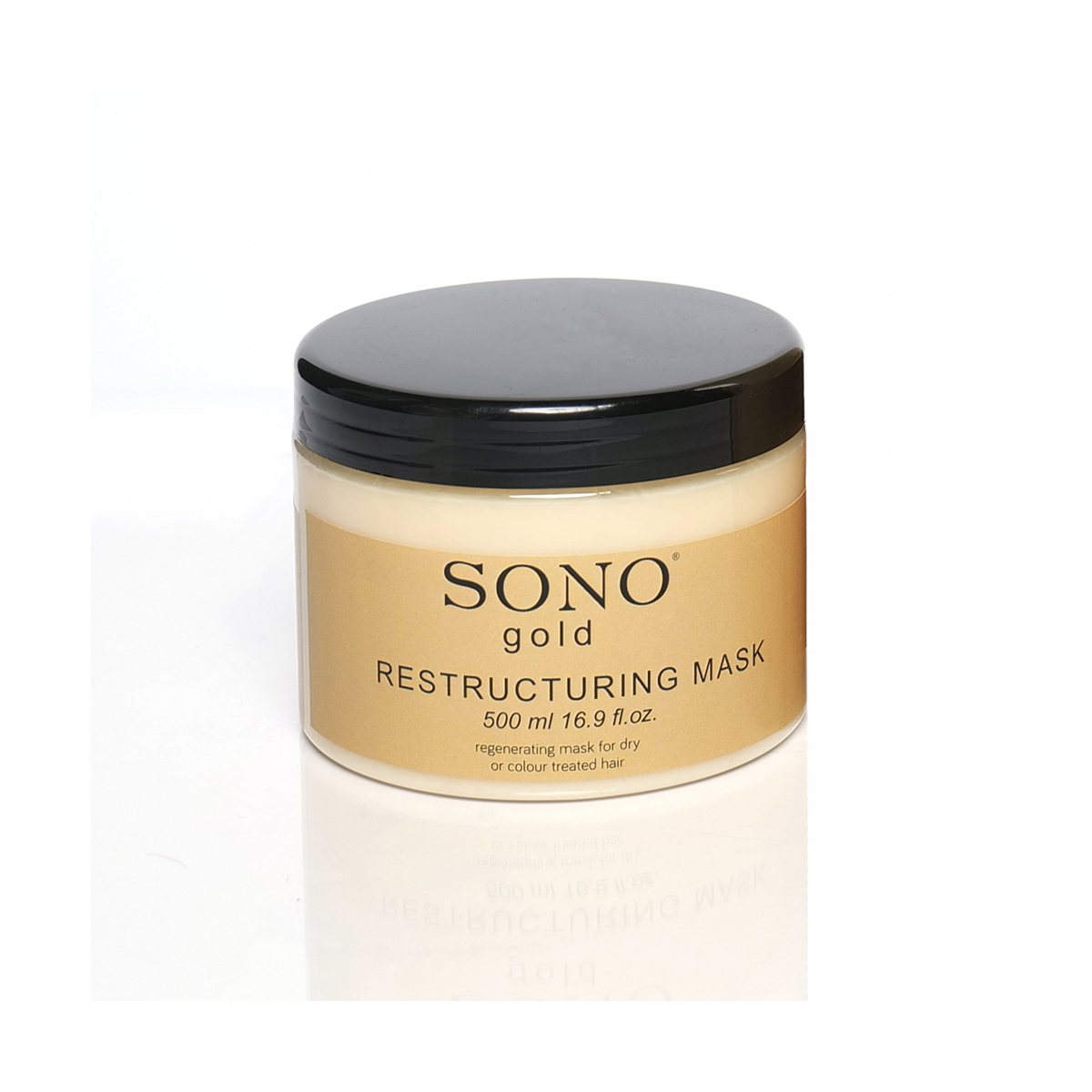 Masca pentru RECONSTRUCTIE cu extract de ulei de Cannabis SONO GOLD