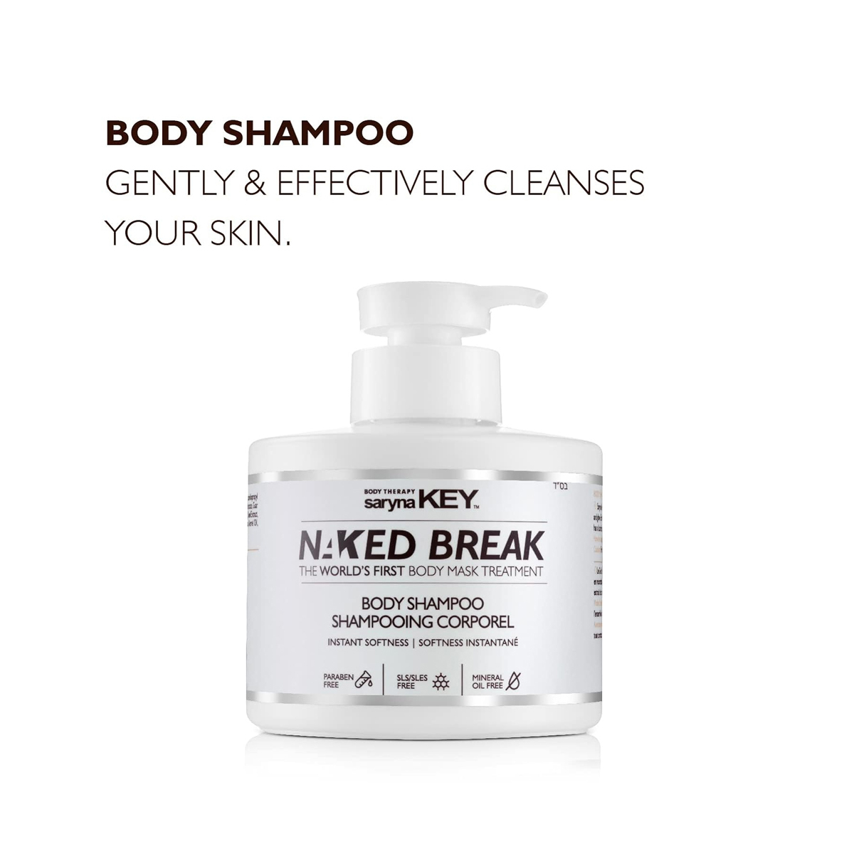 Naked Break - sampon pentru corp de la Saryna Key 500ml