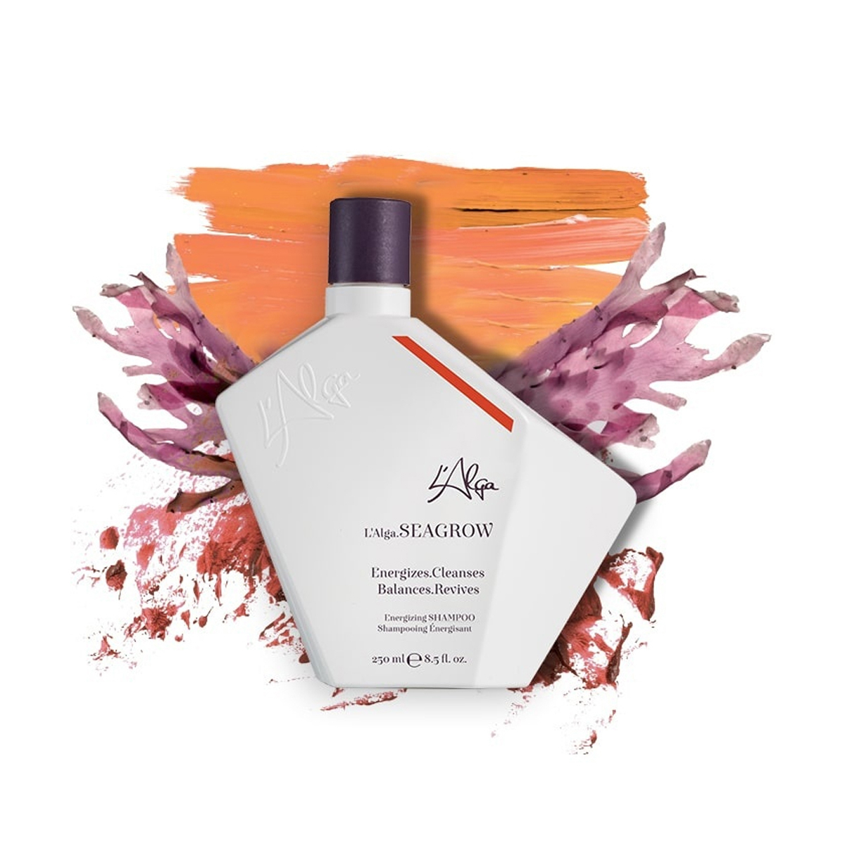 Sampon Anticadere si pentru Stimularea Cresterii Parului - Seagrow - 250 ml - L Alga