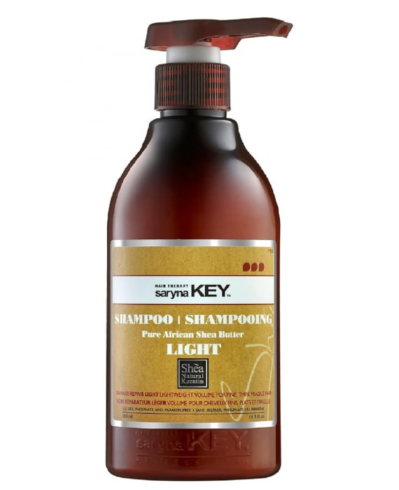 sampon cu unt de Shea pt. par fin Saryna key 500 ml