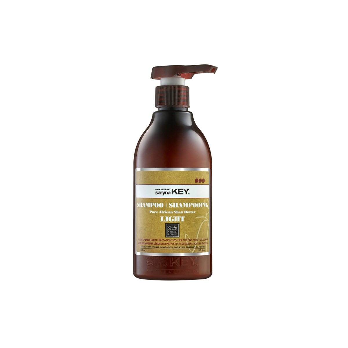 Sampon par subtire, fragil, degradat - Damage Repair Light - 300ml - Saryna Key