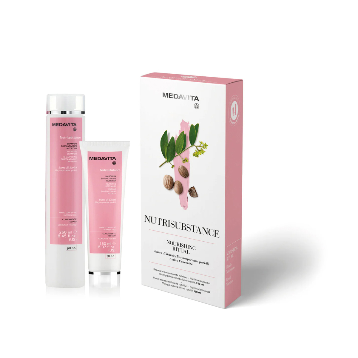 Sampon si Masca pentru Hidratare - Nutrisubstance