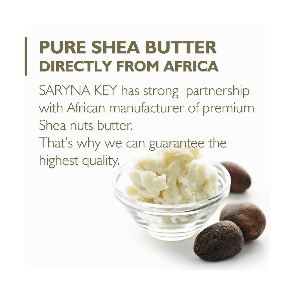 Saryna Key Loțiune de corp pentru piele uscată și piele normală - cu unt de shea african pur, ulei de măsline, ulei de jojoba - Loțiune pentru femei [3]