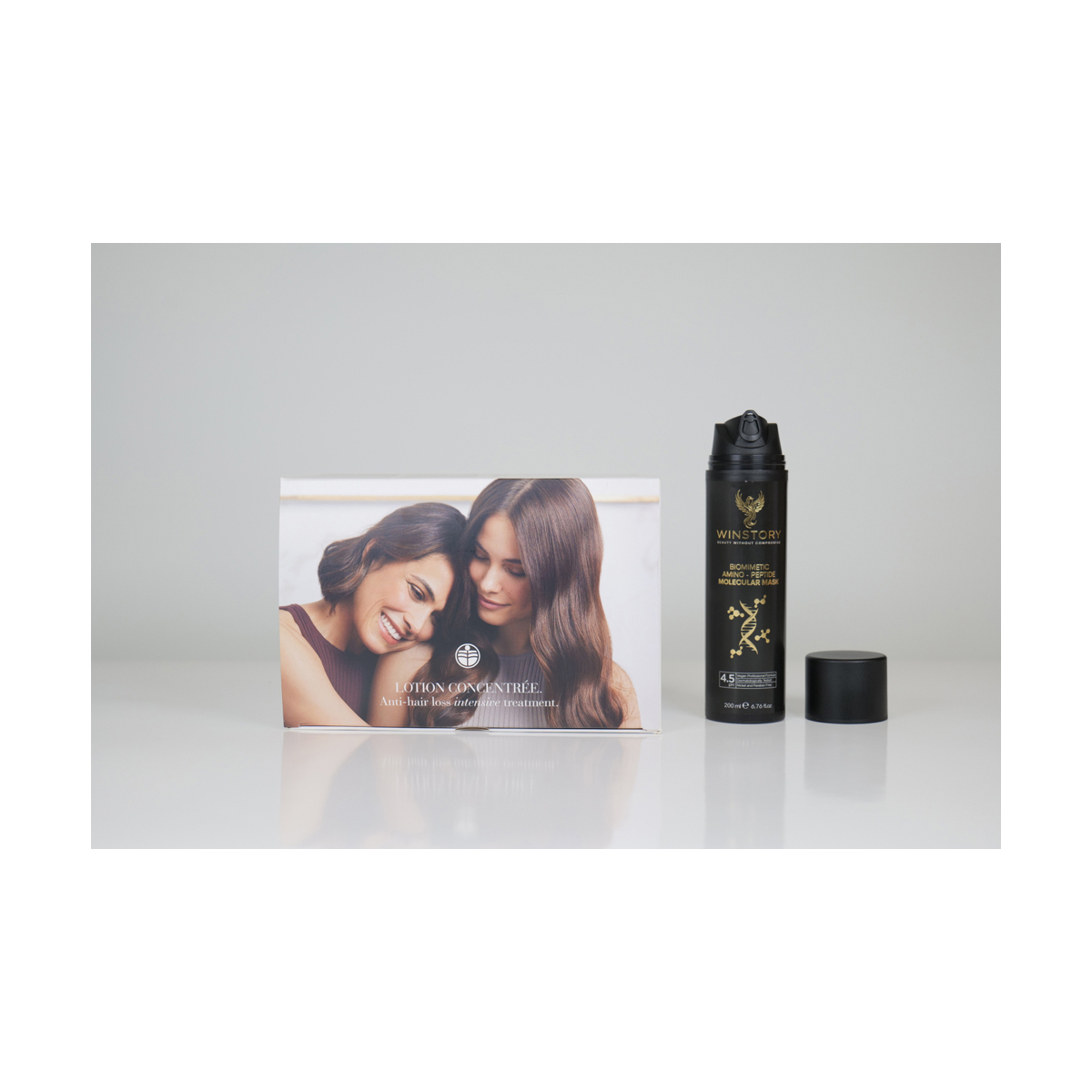 Set Anticadere + Reparare Moleculara - Fiole Medavita + Masca Moleculara WINSTORY (GRATUIT Ulei Nutritiv+Sampon Anticadere) [2]