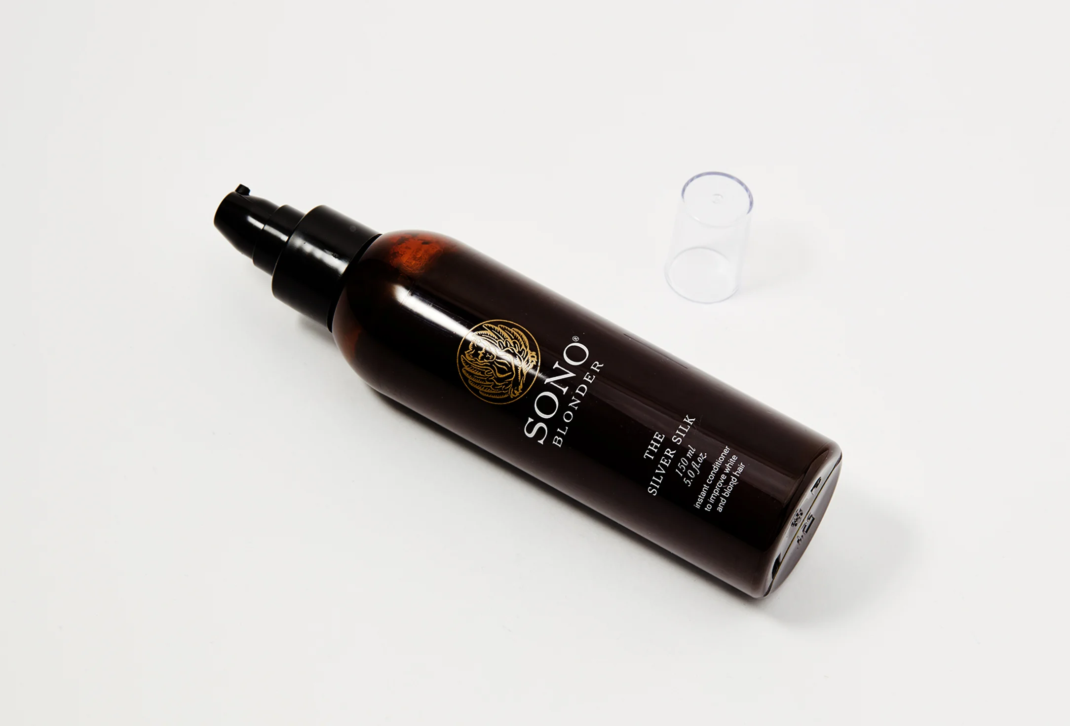 Balsam Nuantator Leave-In pentru Par Blond, Decolorat  - 150ml - SONO SILVER SILK [4]