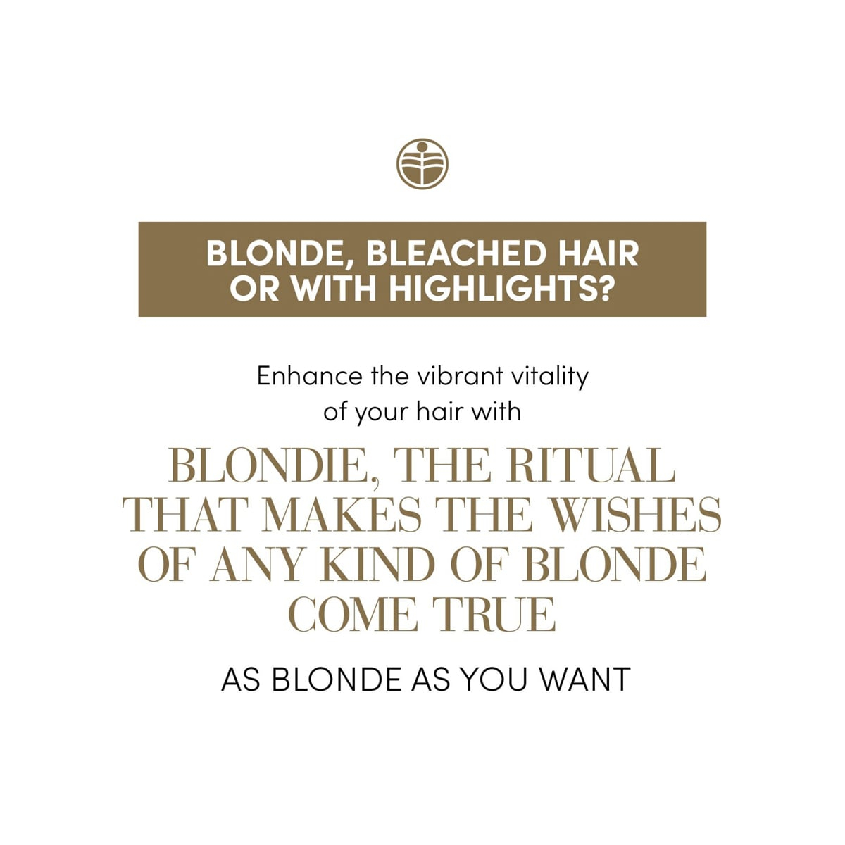 Spumă de păr cu efect de îmbunătățire a culorii și hidratare pentru tonurile mai reci de blond. [4]