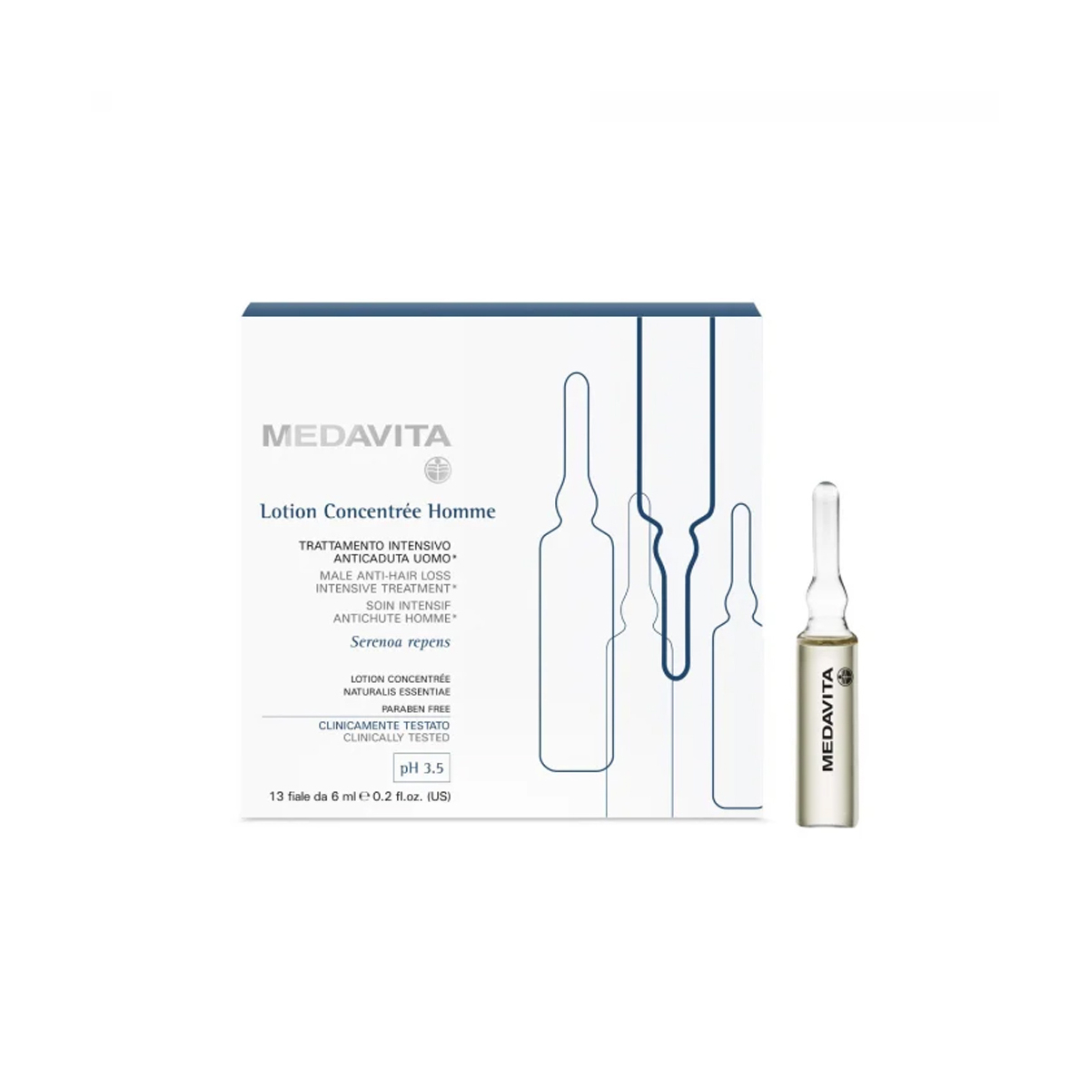 Tratament anti-cădere pentru Barbati 13x6 ml Fiole / 100 ml Spray [2]