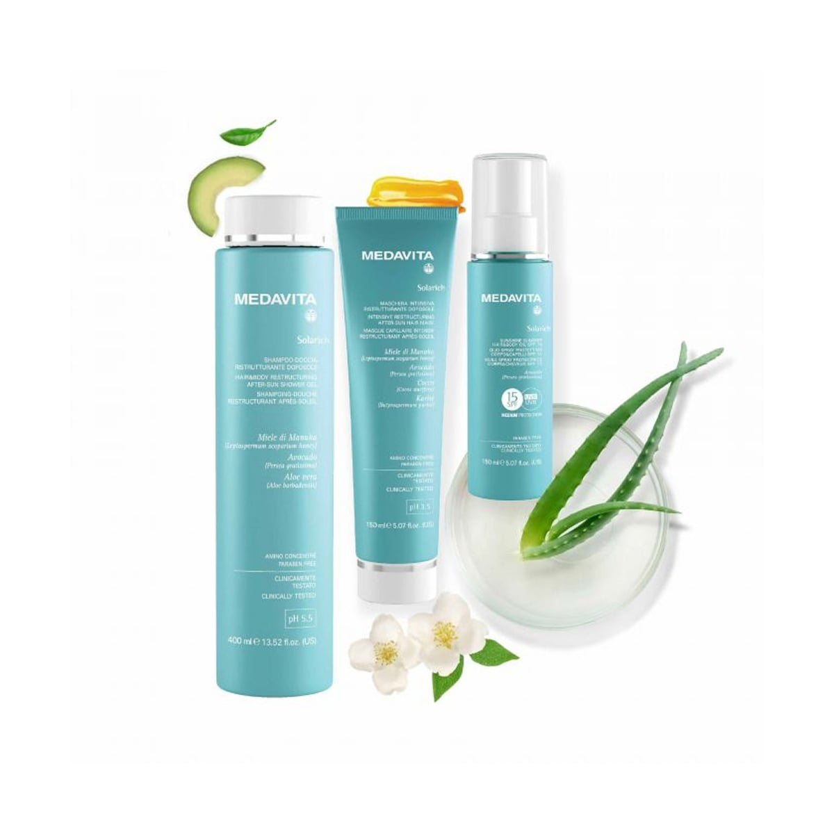 Ulei de păr și corp pentru vară SPF15, Solarich 150ml [2]