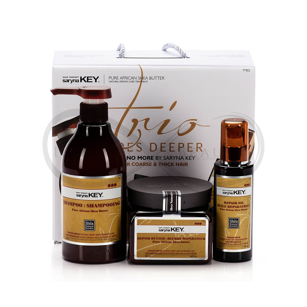 Unt de Shea Reparator - Masca pt fir gros - 500 ml [3]