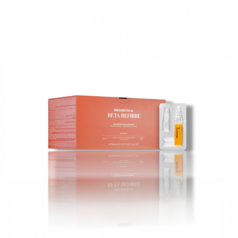 Fiole Beta-Refibre pentru reconstrucția părului 24x10ml