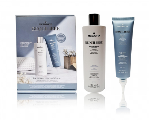 Cadouri - Kit Antisebum - Sampon Antisebum 400ml si Rebalance Hair and Scalp Cream 150ml