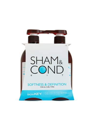 SARYNA KEY - Kit Sampon si Balsam pentru Par Cret si Ondulat cu Unt de Shea - 500ml
