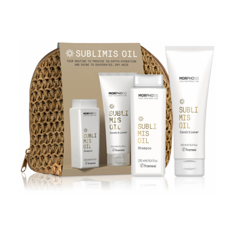 Sampon par vopsit - Kit Sublimis Oil - Sampon + Balsam - RAFFIA BAG - 250ml