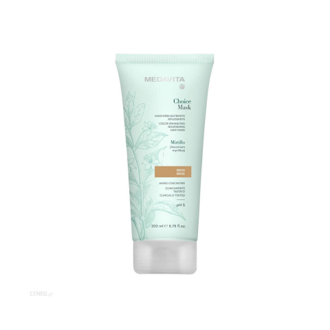Mască de Păr Colorantă Beige 200ml
