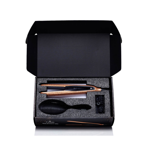 Placi de indreptat parul - Placa pentru indreptat parul TRUE DIVINITY MK2 ORANGE SAPHIRE