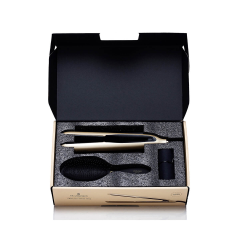 Placi de indreptat parul - Placa pentru indreptat parul TRUE DIVINITY MK2 POPING CHAMPAGNE (160-230°C)