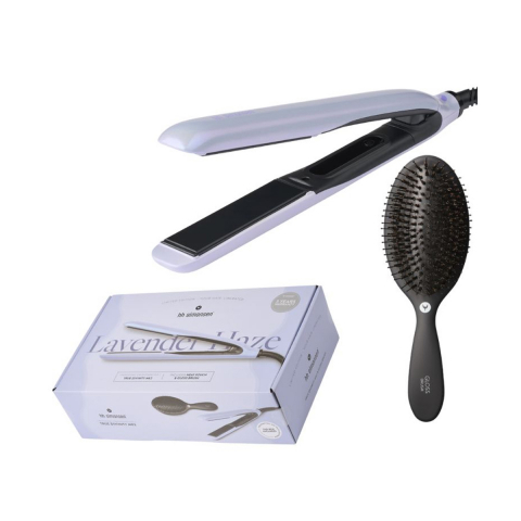 Placa profesionala pt indreptat parul True Divinity MK2 Lavender Haze + perie Gloss Brush [1]