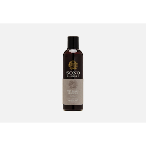 SONO - Sampon Nuantator Anti-Galben pentru par blond, gri și alb - SONO SILVER SHAMPOO