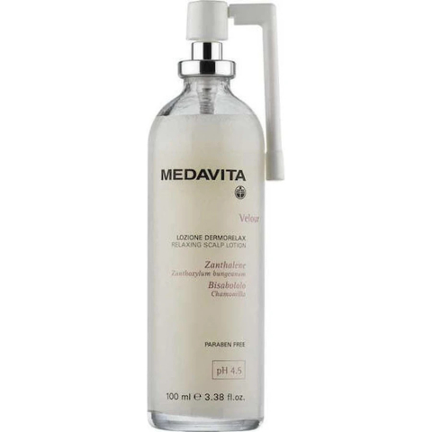 Velour - Spray calmant scalp sensibil Medavida Velour, PH 4.5, pentru scalp cu dermatita, psoriazis