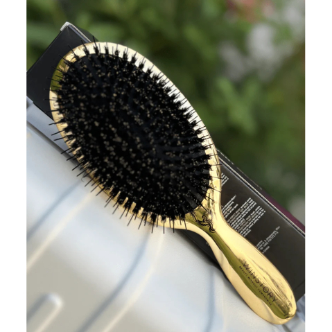 Perii Winstory - Win Extension Brush Winstory – perie pentru uscarea si descurcarea parului cu extensii, cu peri flexibili din nailon si mistret