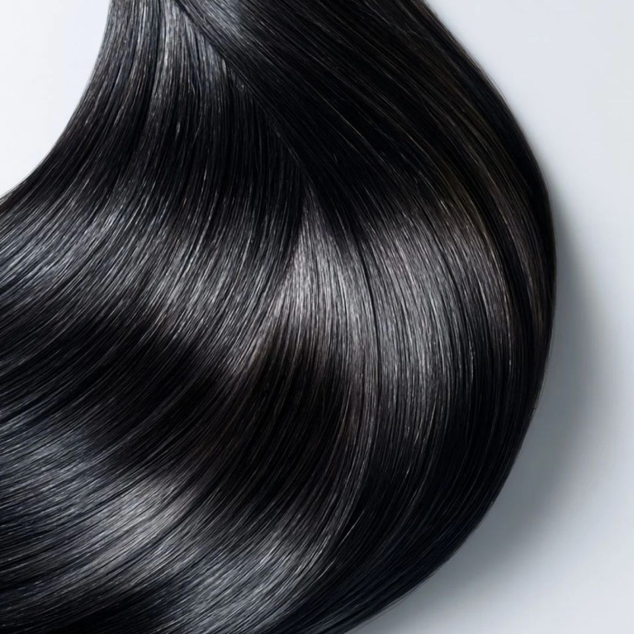 Extensii Clip‑On din Păr Natural Negru #1 – 160g – Colecția Gold [5]