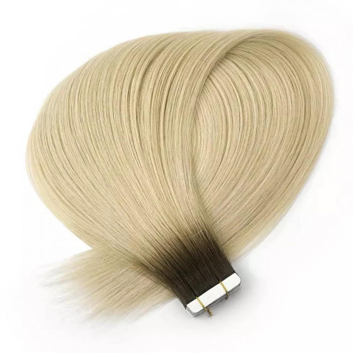 Extensii Tape-In Balayage Light Silver [3]