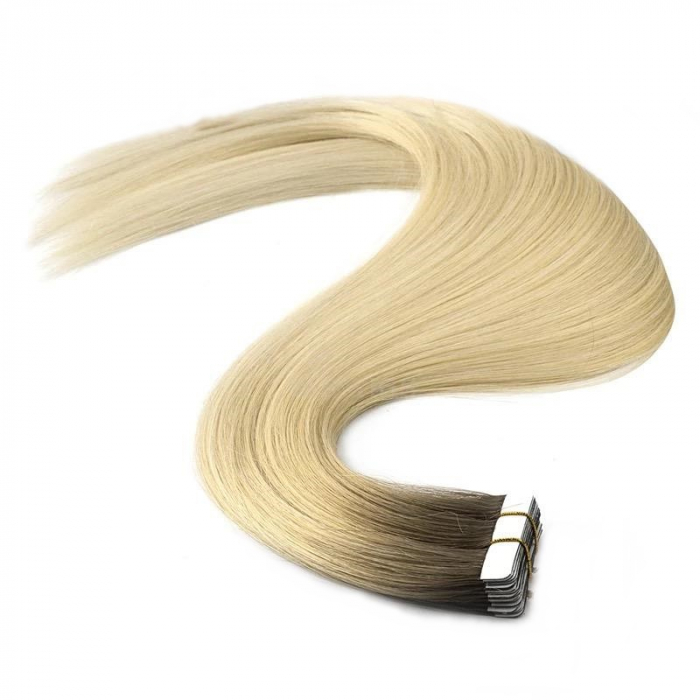 Extensii Tape-In Balayage Light Silver [4]