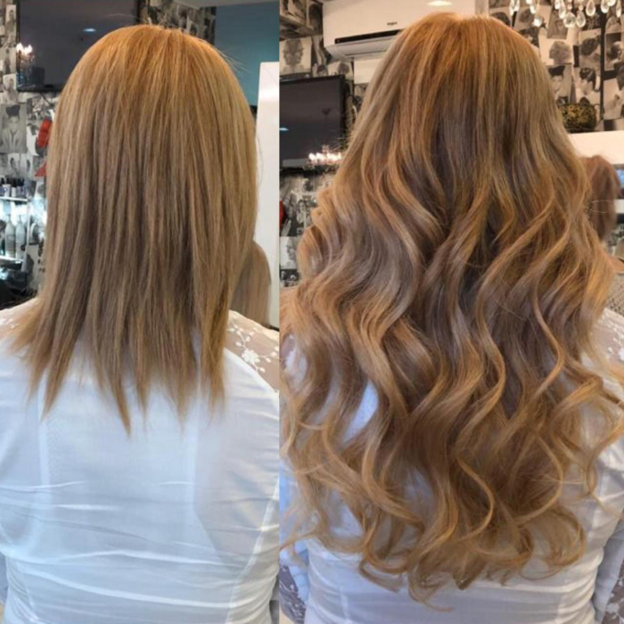 Extensii Tape-In Blond Aluna #7B [2]