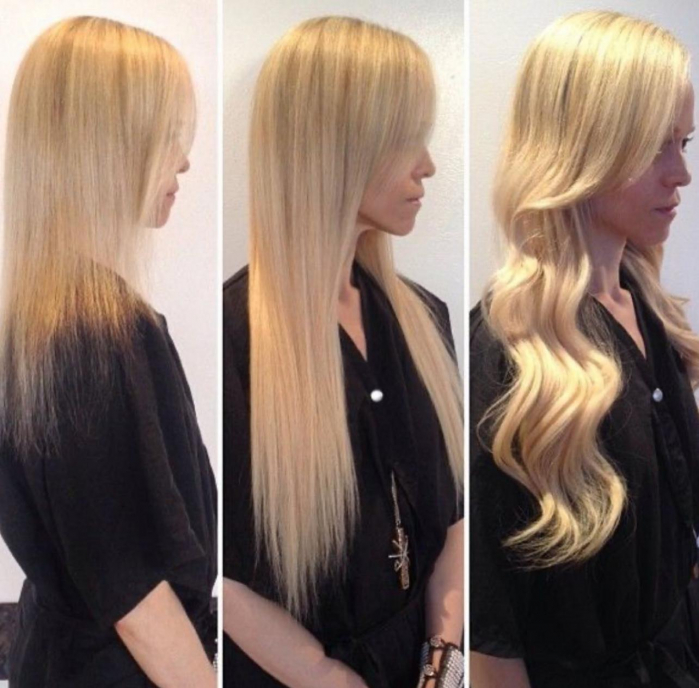 Extensii Tape-In Blond Natural #613 [2]