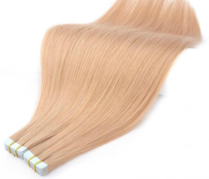 Extensii Tape-In Blond Sampanie #22 [3]