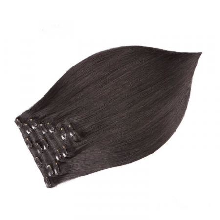 Extensii Clip-On Silver - Extensii Clip-On Silver Negru Natural #1B