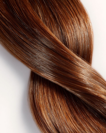 Extensii Clip-On Gold Castaniu Natural #4 [4]