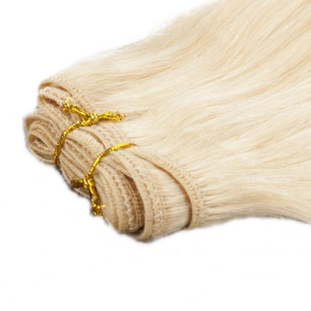 Extensii Cusute Gold - Extensii Cusute Gold Blond Platinat #60