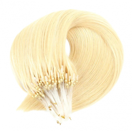 Extensii Microring - Extensii Microring Blond Platinat #60