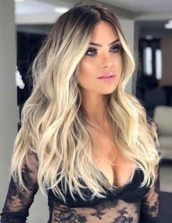 Extensii Tape-In Balayage Light Silver [1]